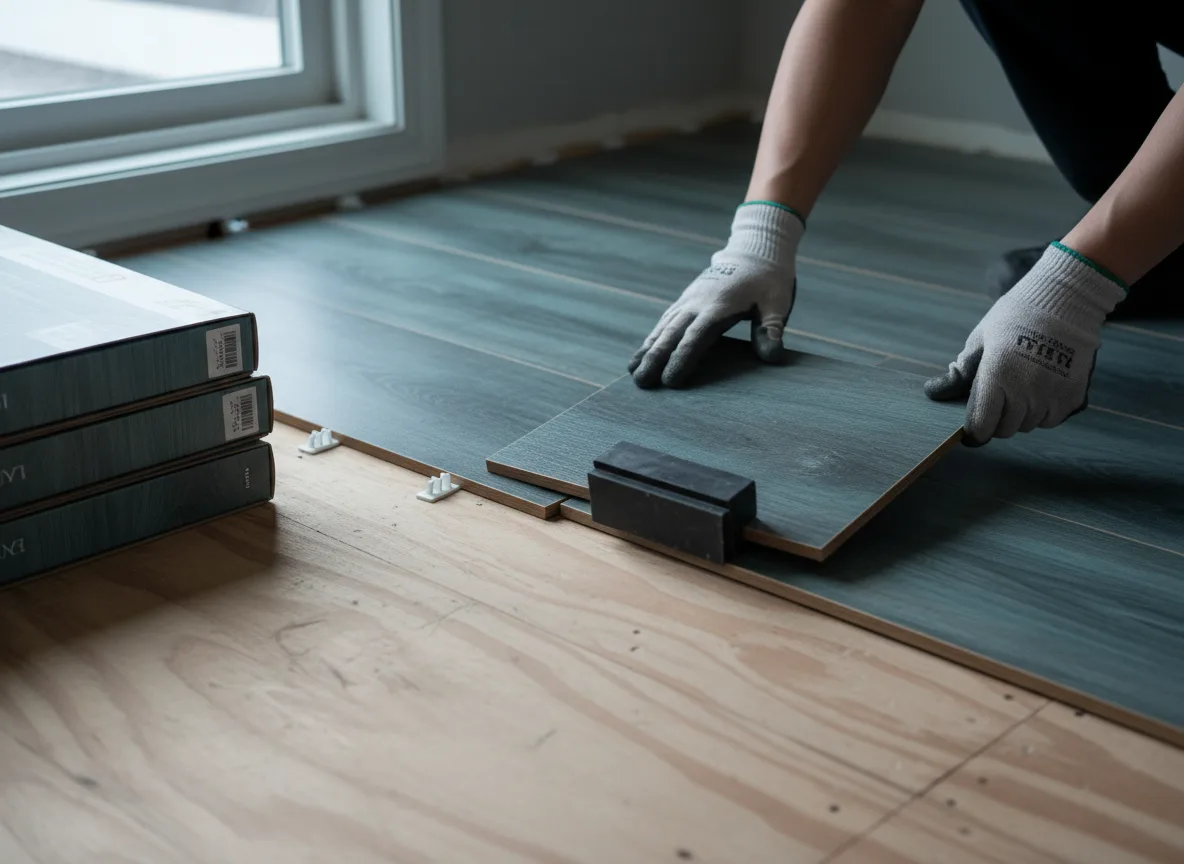 Luxury Vinyl Plank Installation company in Wayne, ME